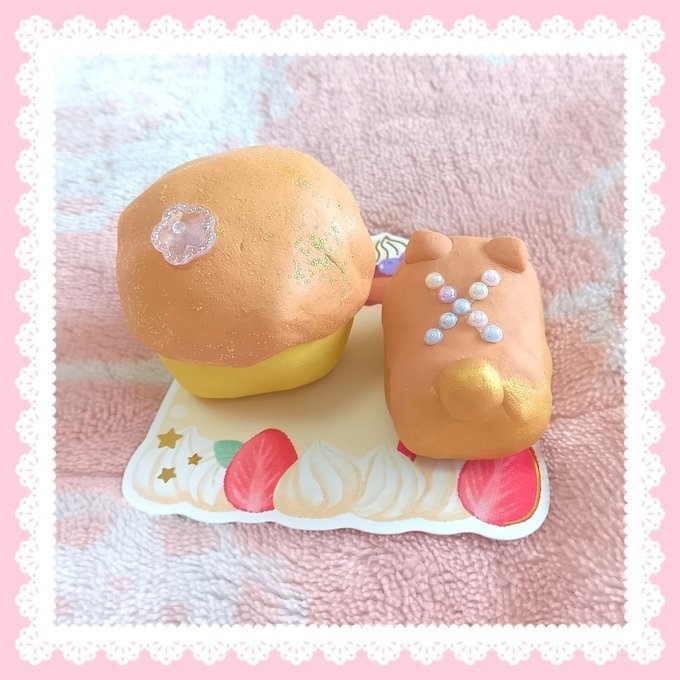 プリンちゃん🍮×クマクマ🧸