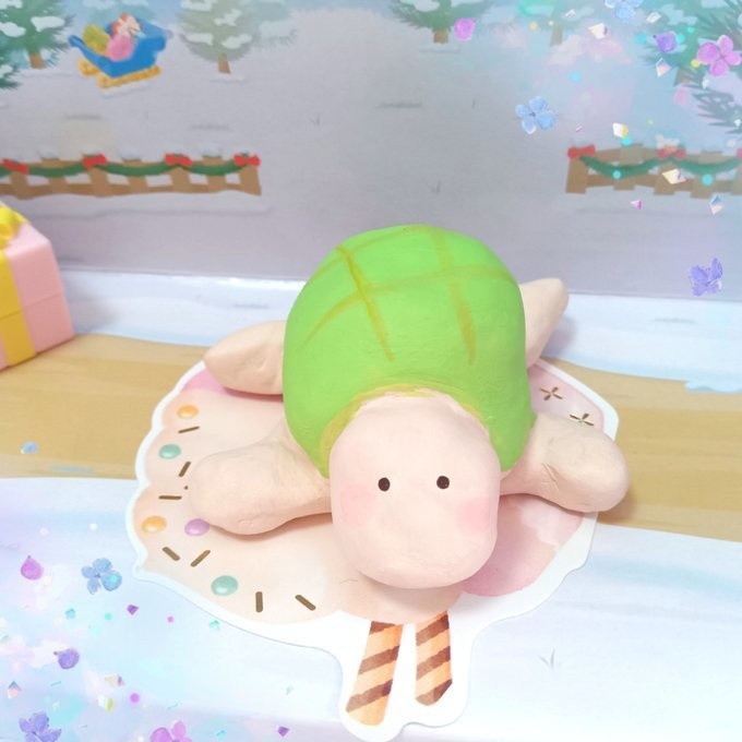 🐢カメめろんパン🥐