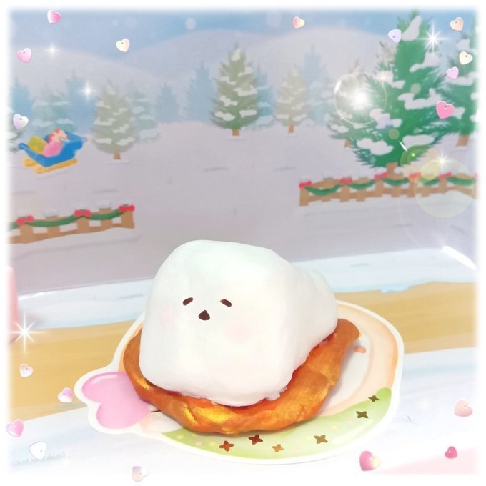 スモアなシマエナガちゃん♡
