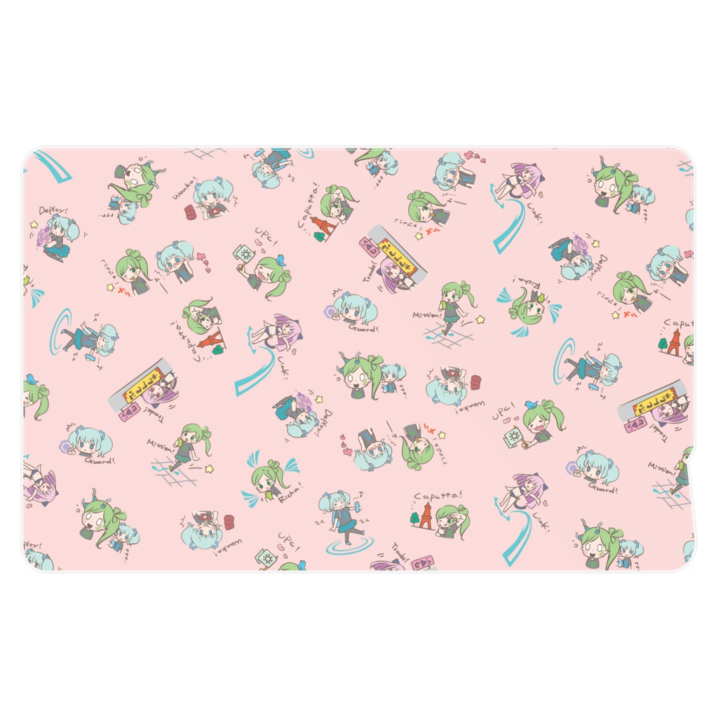 ぐりふはっく娘 ICカードステッカー(ピンク)