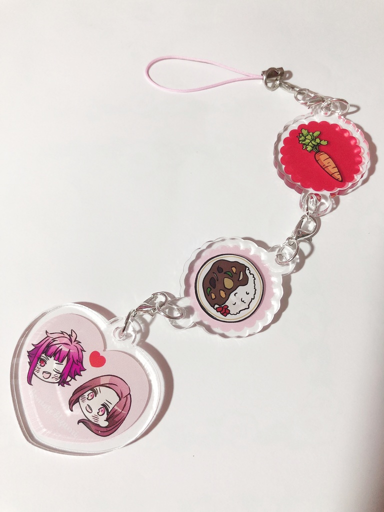 つながるチャームストラップ(25種)+おしり1種