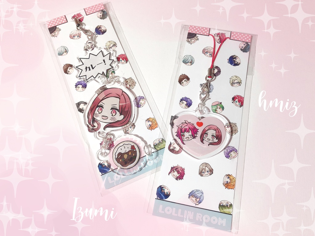 つながるチャームストラップ(25種)+おしり1種