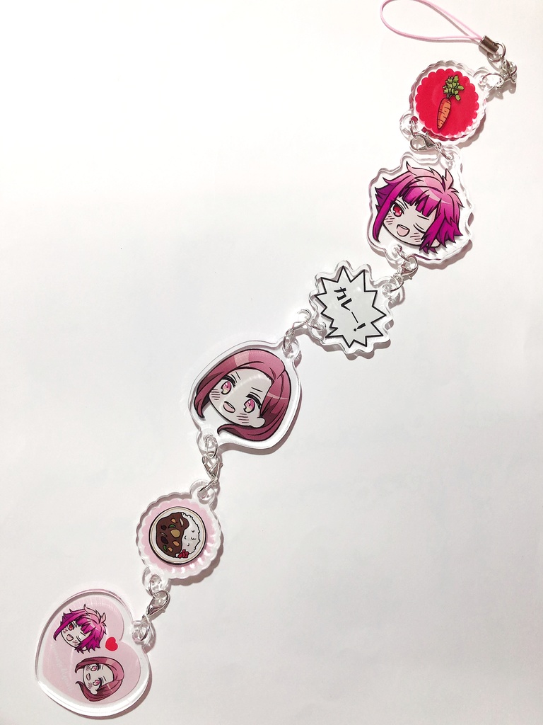 つながるチャームストラップ(25種)+おしり1種