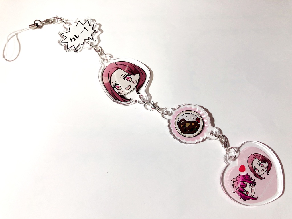 つながるチャームストラップ(25種)+おしり1種