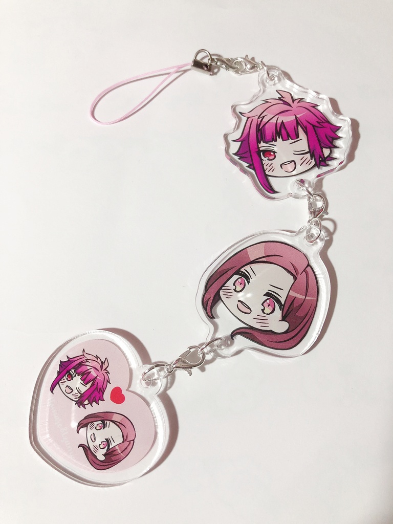 つながるチャームストラップ(25種)+おしり1種