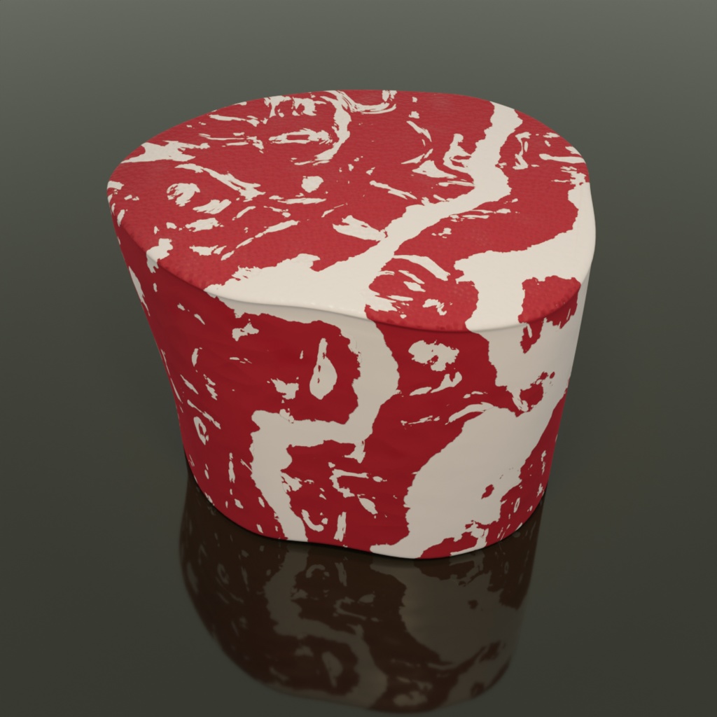 Blender 生肉マテリアル