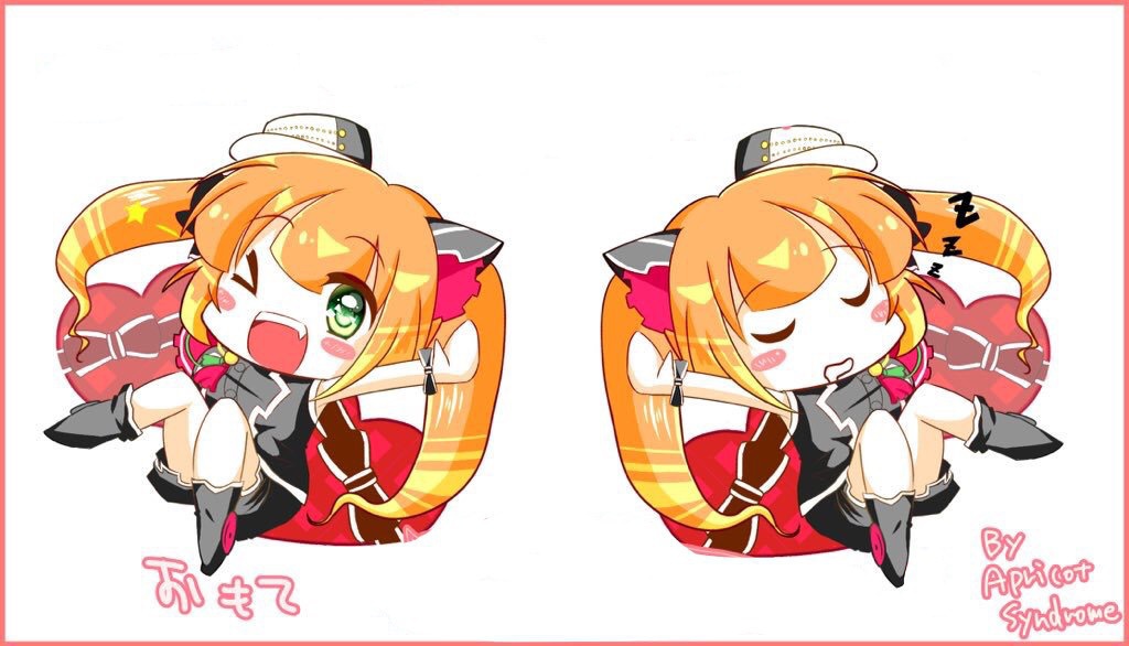 アニトラBisCoの両面アクリルキーホルダー