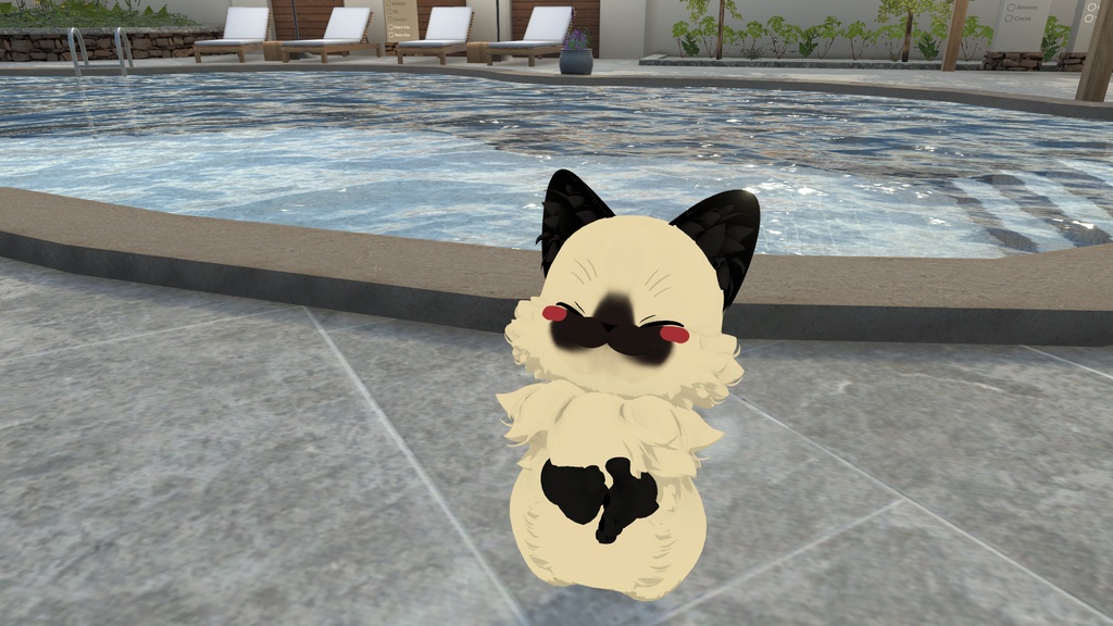 Qunyan_くぅにゃん(シャム)_テクスチャ