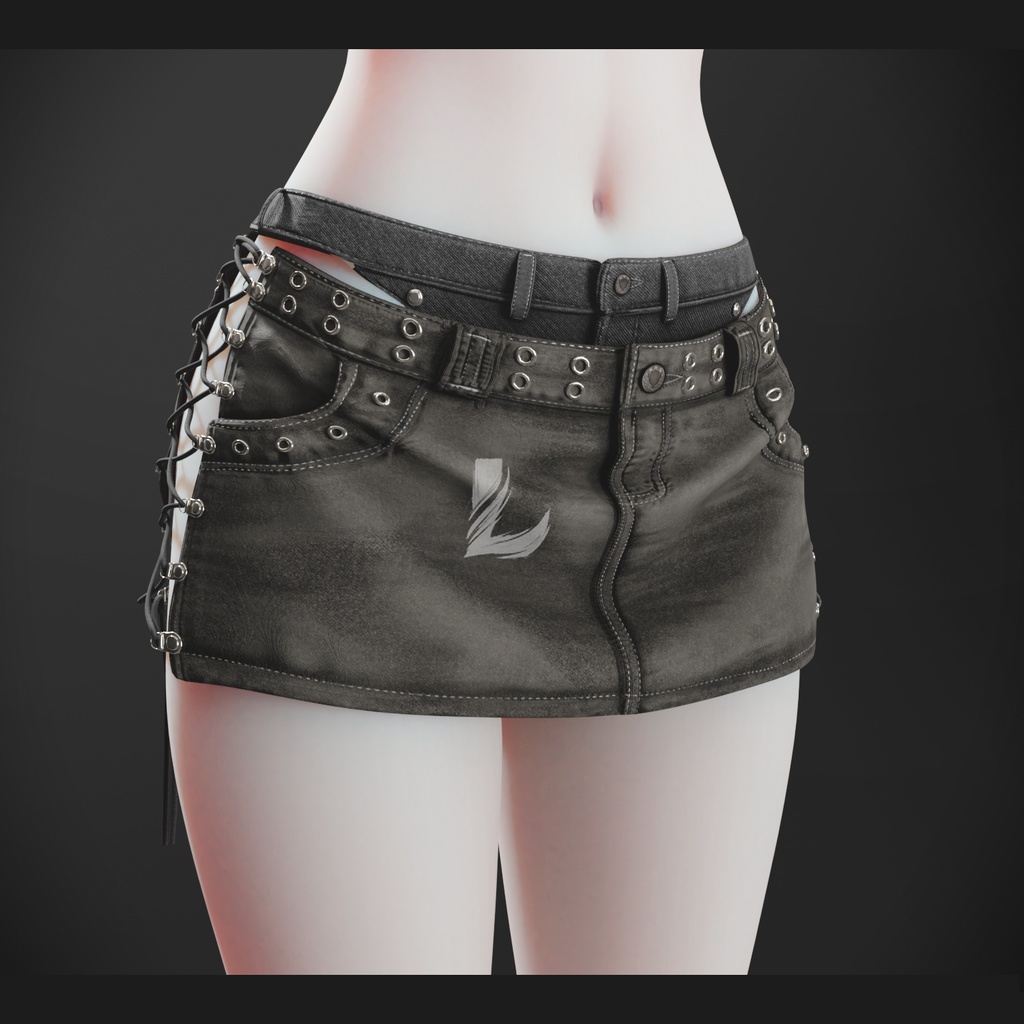 HANDCUFFED SKIRT - 森羅 - Shinra