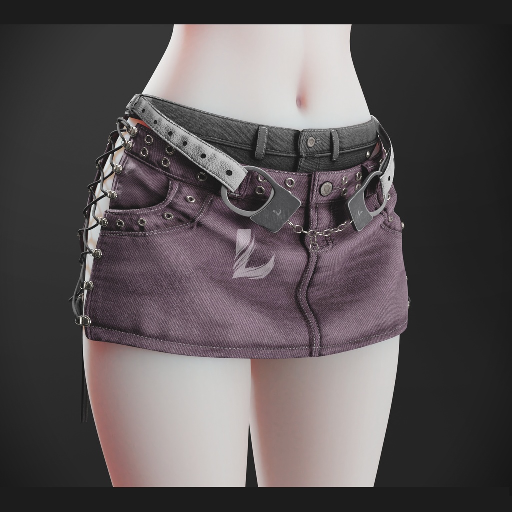 HANDCUFFED SKIRT - 森羅 - Shinra