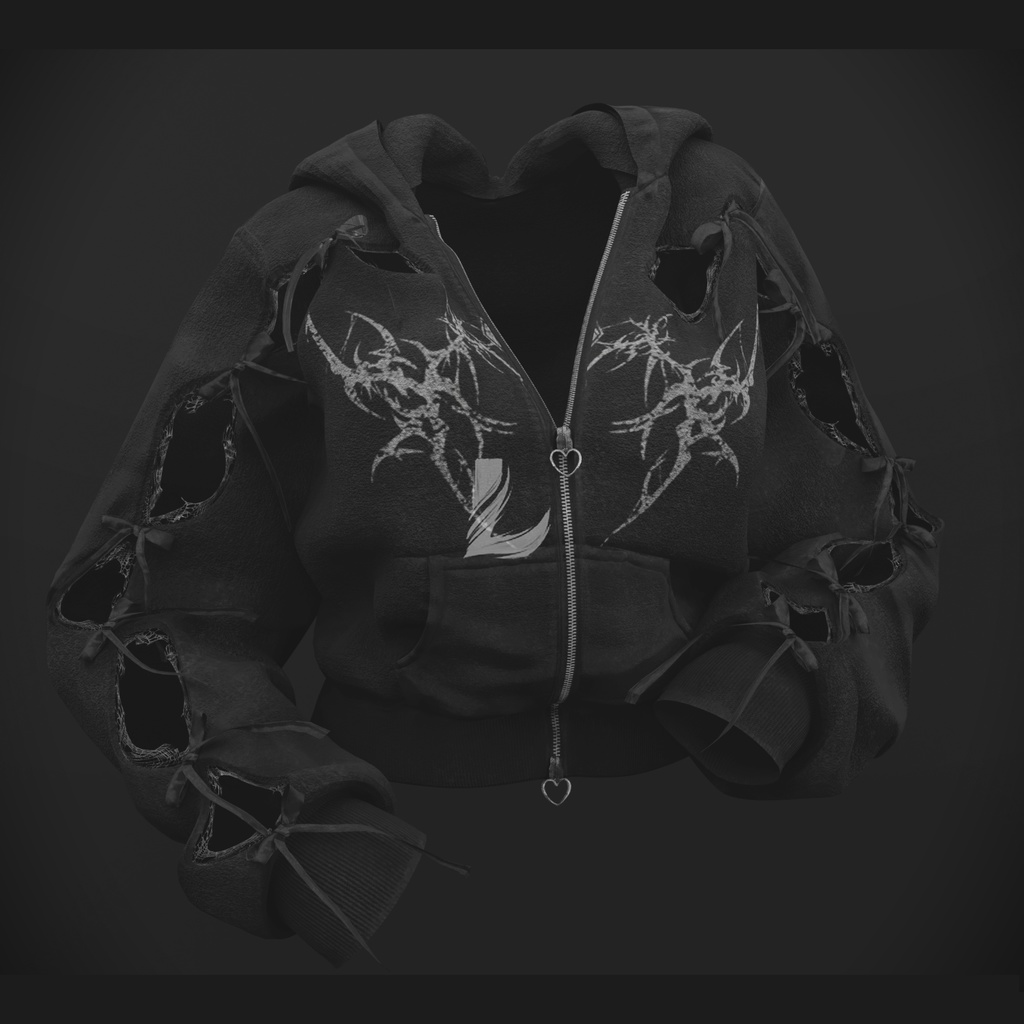 LACED HOODIE 森羅 - Shinra