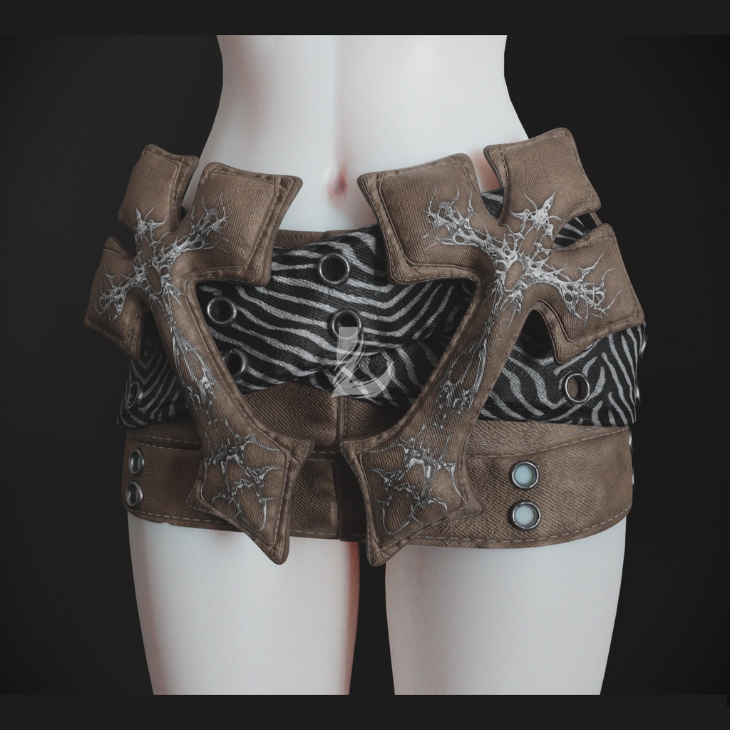 Crossbelt Skirt 森羅 - Shinra