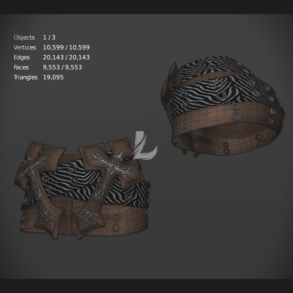 Crossbelt Skirt 森羅 - Shinra