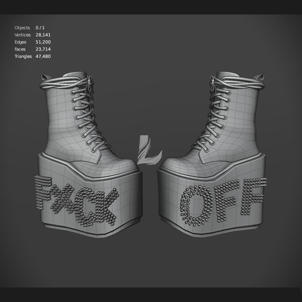 F**K OFF BOOTS 森羅 - Shinra