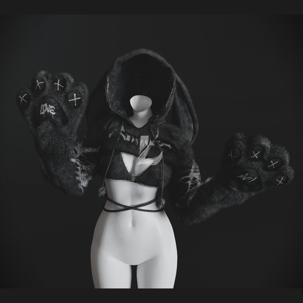 BUNNY HOODIE 森羅 - Shinra