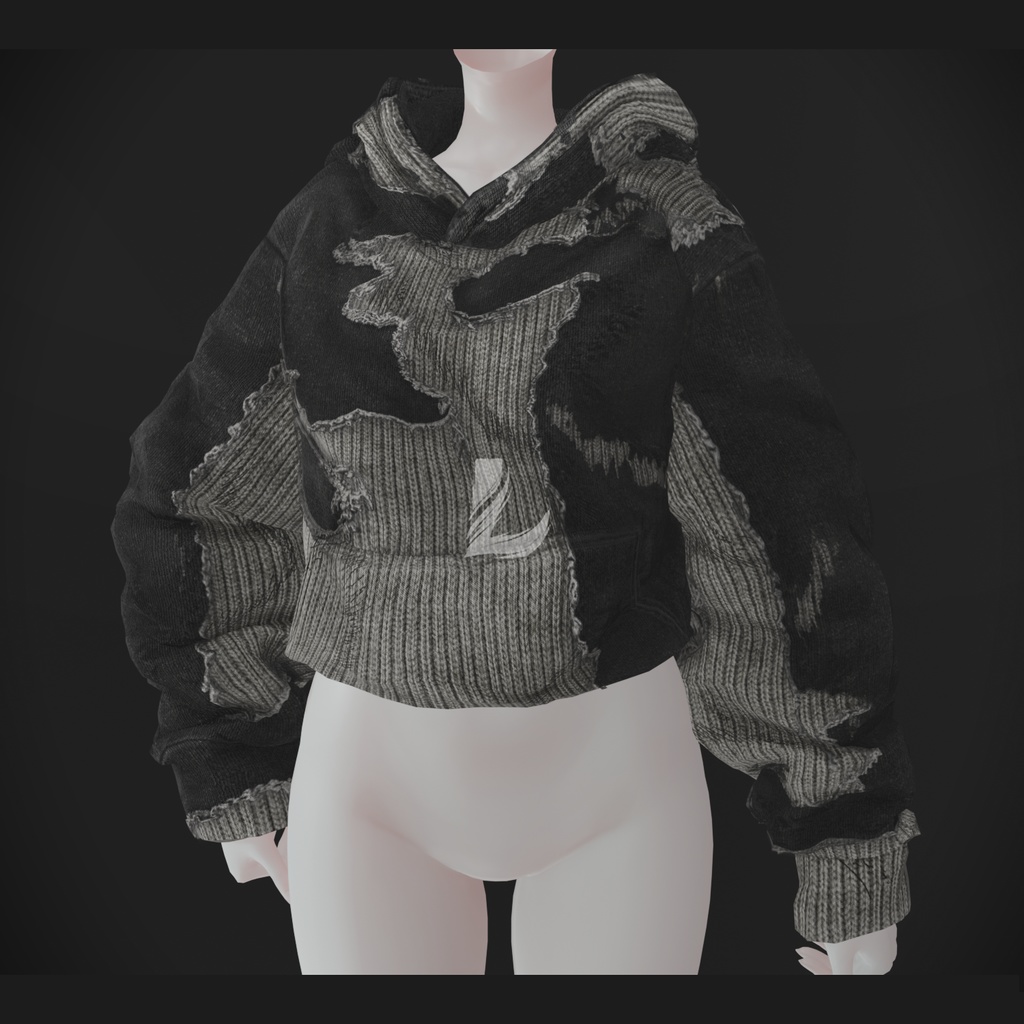 RIPPED HOODIE 森羅 - Shinra