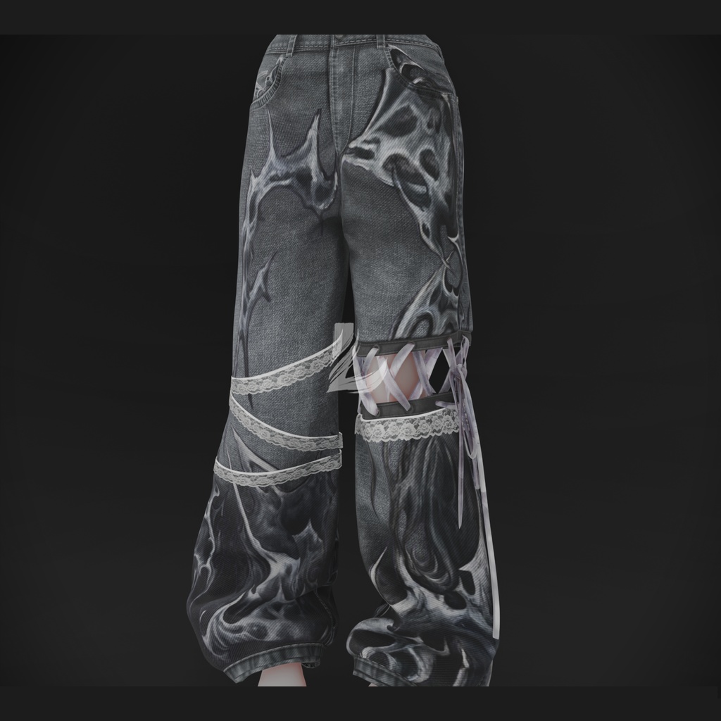 CUTE BAGGY JEANS 森羅 - Shinra