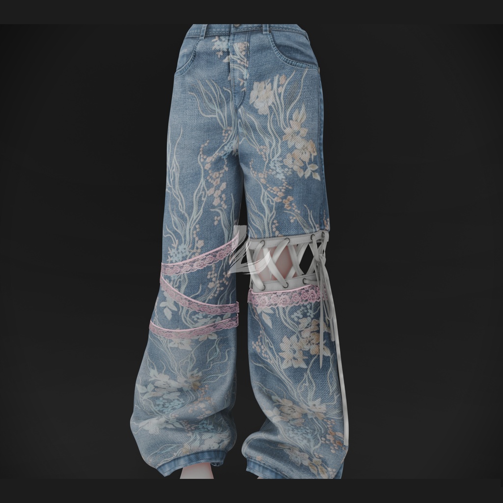 CUTE BAGGY JEANS 森羅 - Shinra