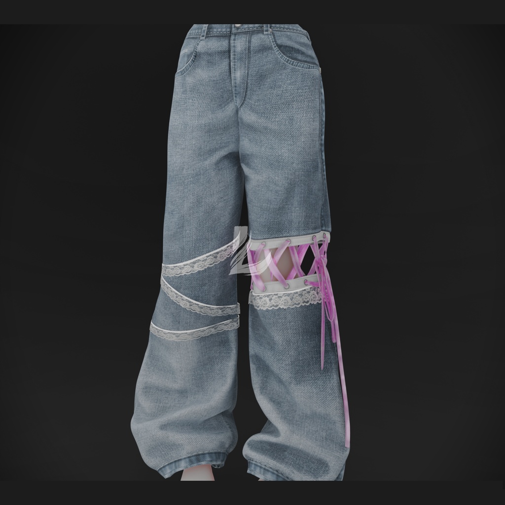 CUTE BAGGY JEANS 森羅 - Shinra