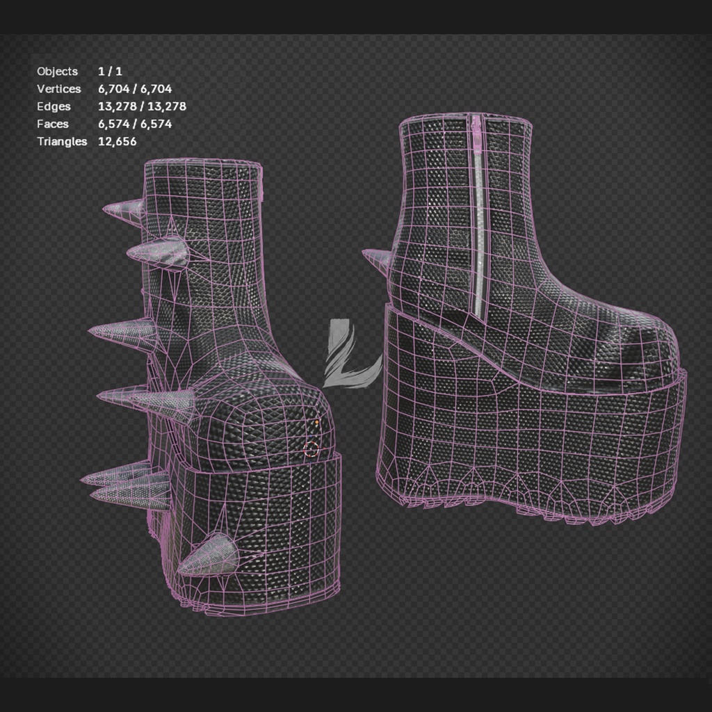 SPIKE BOOTS 森羅 - Shinra