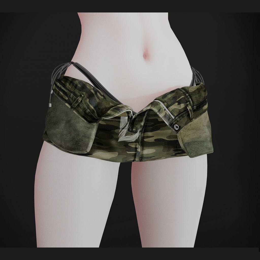 SKIRT INSIDE OUT + PANTIES 森羅 - Shinra