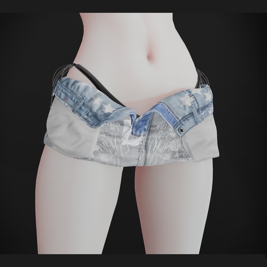 SKIRT INSIDE OUT + PANTIES 森羅 - Shinra