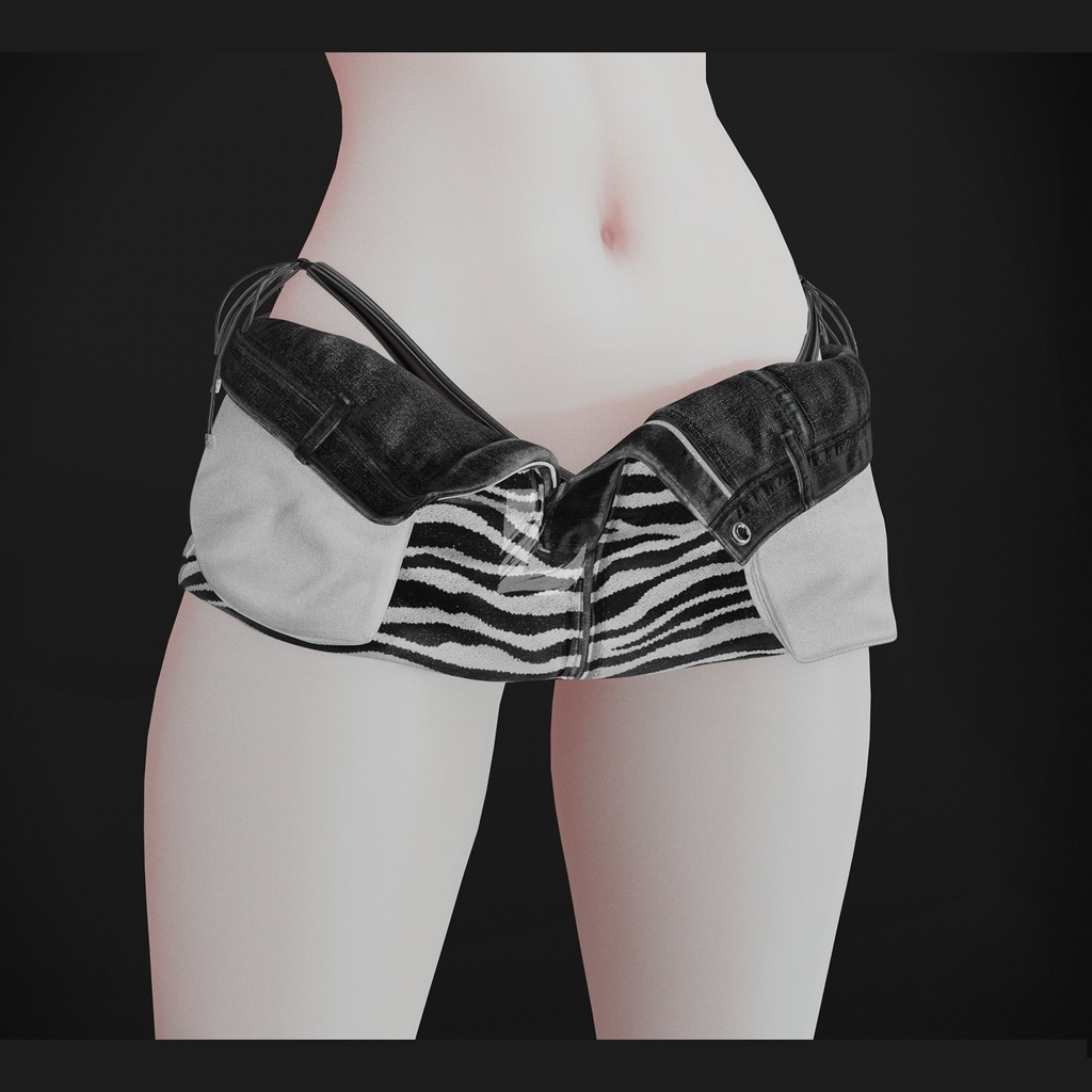 SKIRT INSIDE OUT + PANTIES 森羅 - Shinra