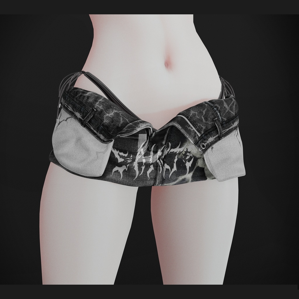 SKIRT INSIDE OUT + PANTIES 森羅 - Shinra