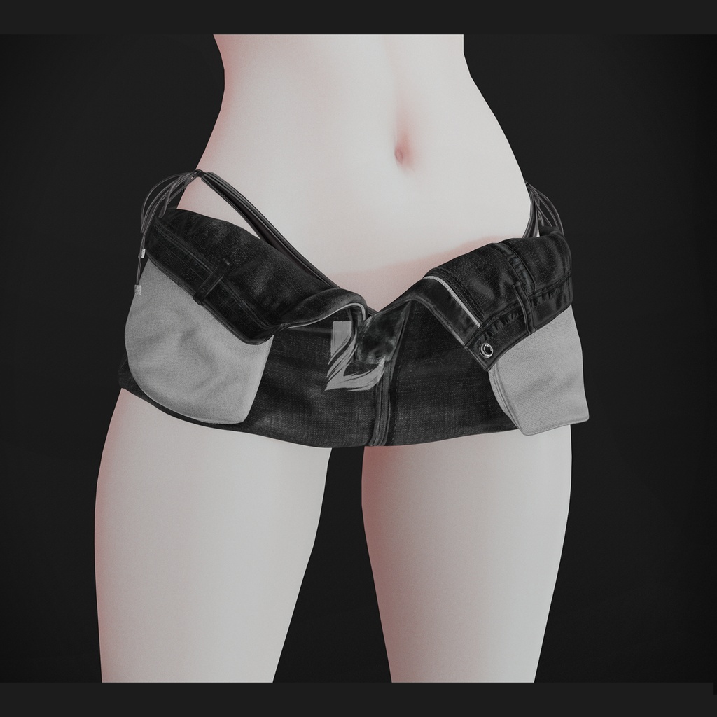 SKIRT INSIDE OUT + PANTIES 森羅 - Shinra