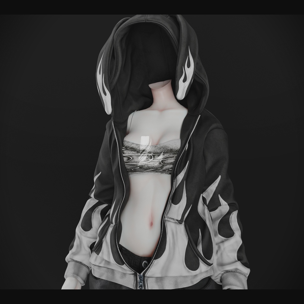 BUNNY HOODIE 森羅 - Shinra