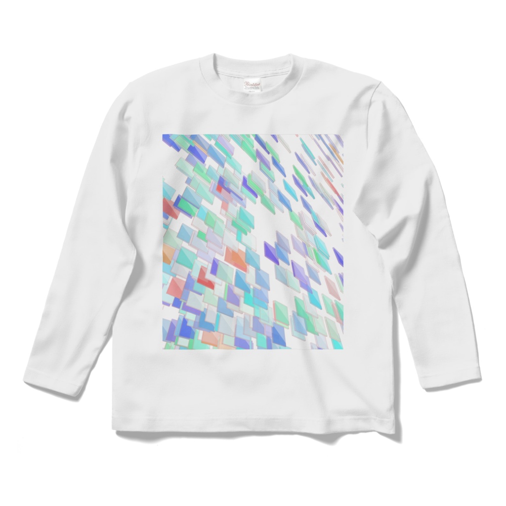 Parallel Boxes ロングスリーブTシャツ
