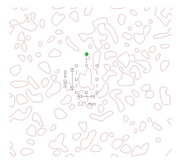 エアブラシ用ステンシル テクスチャー テンプレート_【A】 (ポリプロピレン製)