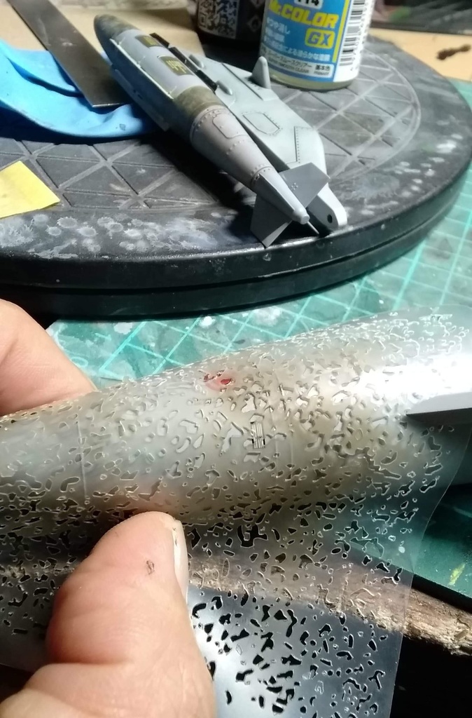 大きめサイズ のエアブラシ用ステンシル テクスチャー テンプレート_【B】 (ポリプロピレン製)