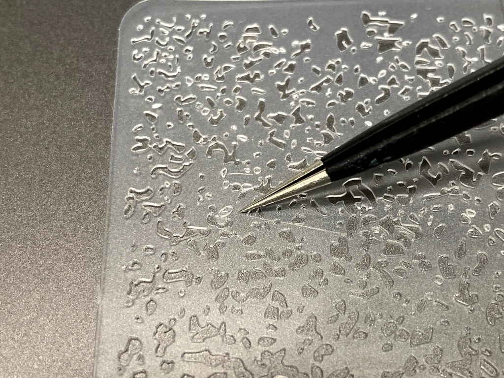 エアブラシ用ステンシル テクスチャー テンプレート_【SP】 (ポリプロピレン製) 『在庫更新頻度低め』