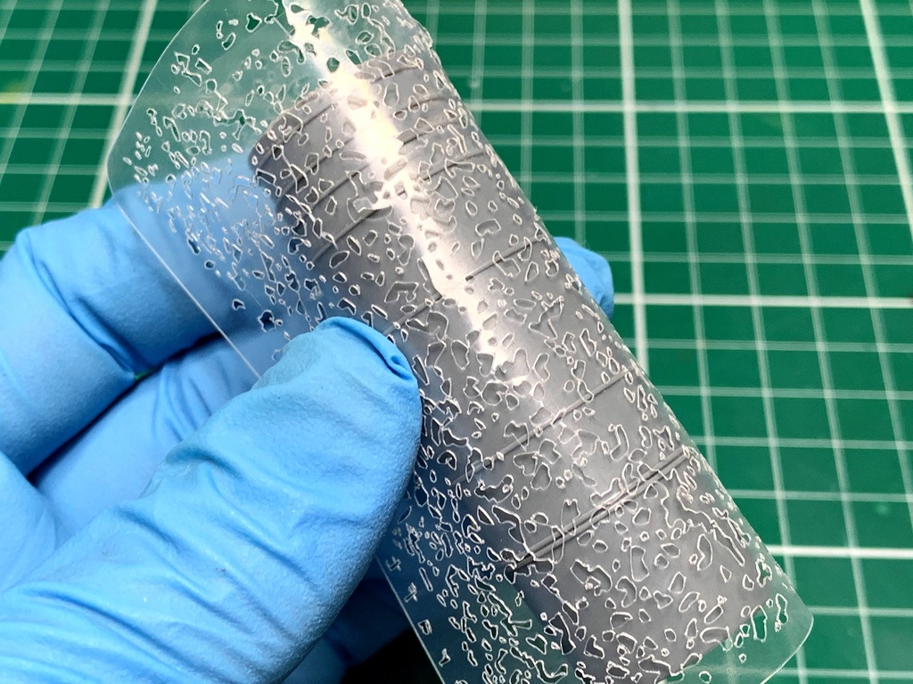 エアブラシ用ステンシル テクスチャー テンプレート_【SP】 (ポリプロピレン製) 『在庫更新頻度低め』