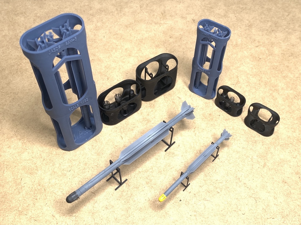 JASDF AAM-5 空対空ミサイル (2発セット)