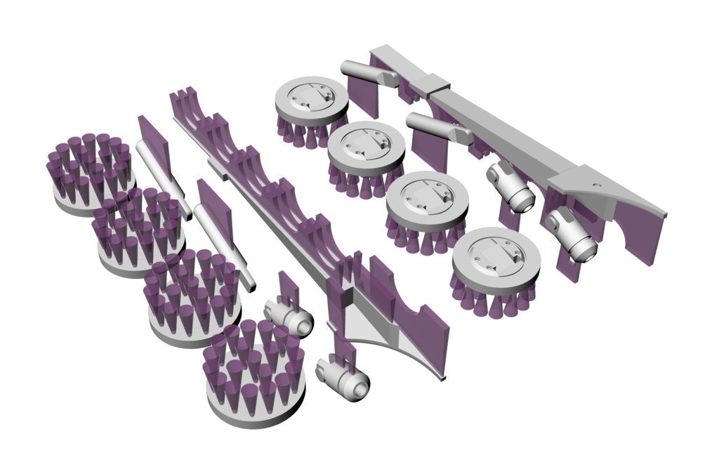 現用空母アレスティングギアセット (Arresting-gear set)