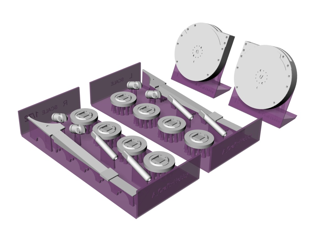 現用空母アレスティングギアセット (Arresting-gear set)