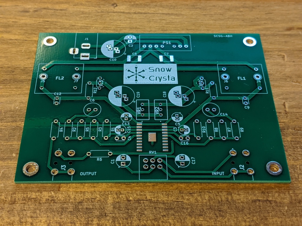 (基板のみ)SCSG-ABH AB級 ヘッドフォンアンプ基板