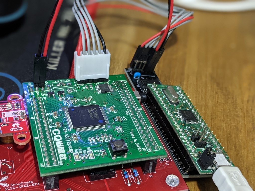 SCSG-FPJT FT2232D用 FPGA USB-JTAGアダプタ基板