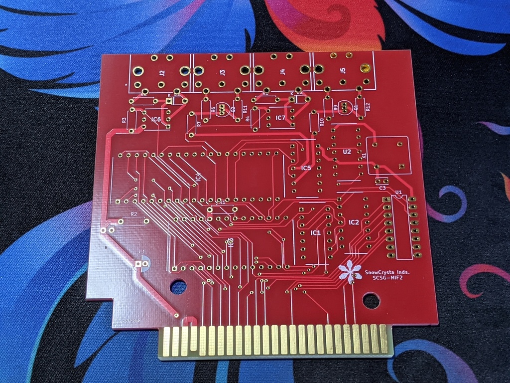 SCSG-MIF2 MSXスロット MIDIインターフェース基板