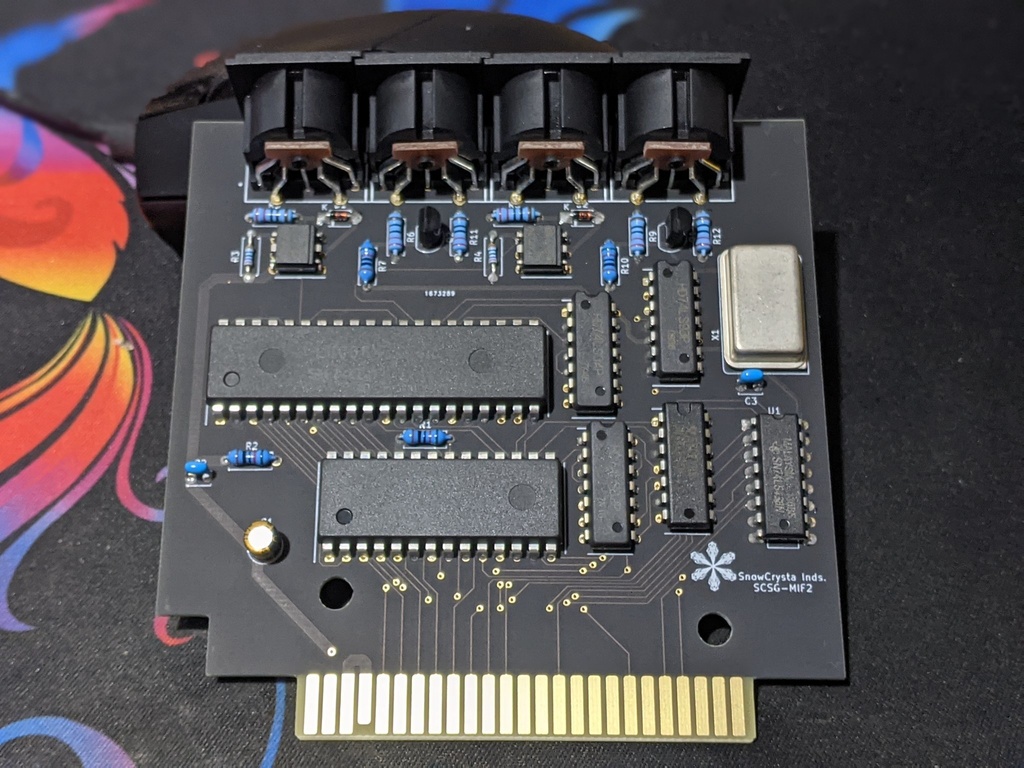 SCSG-MIF2 MSXスロット MIDIインターフェース基板
