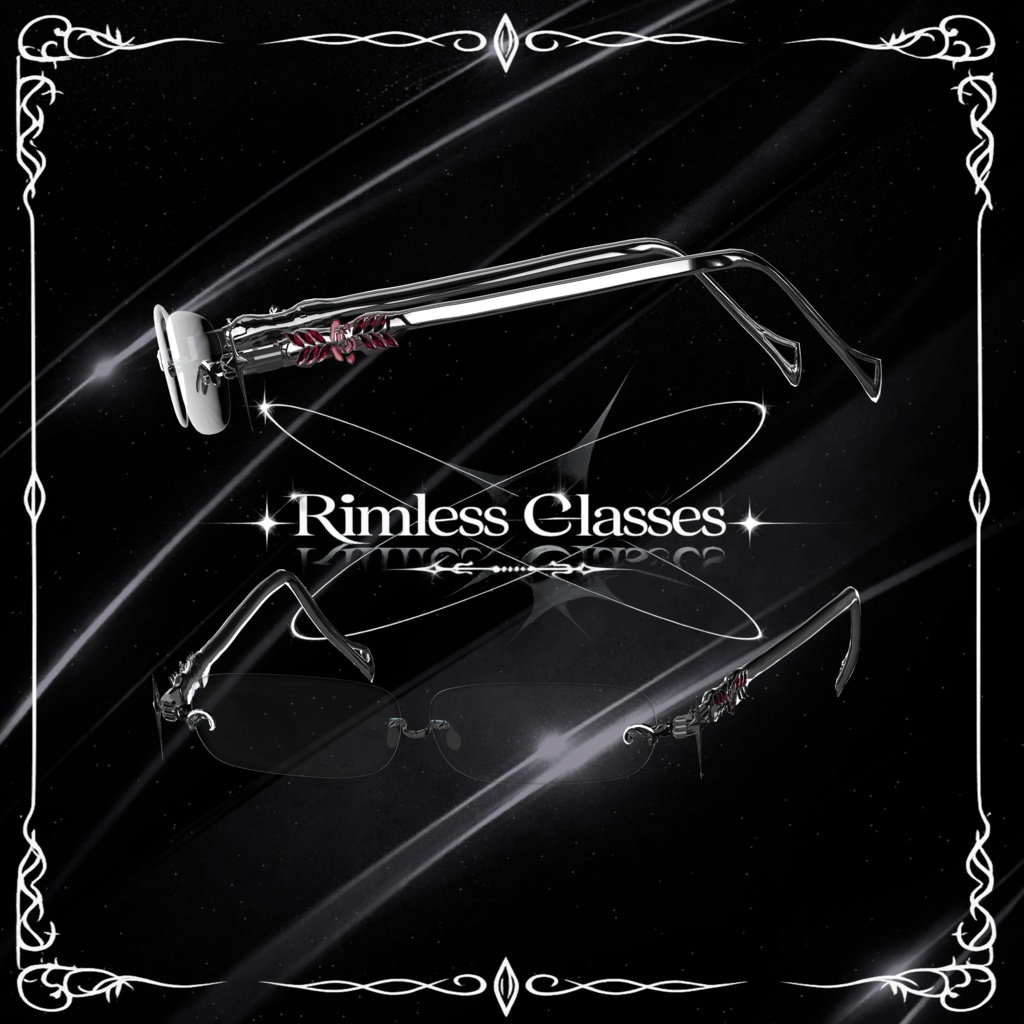 Rimless Glasses24時間無料配布❕❕
