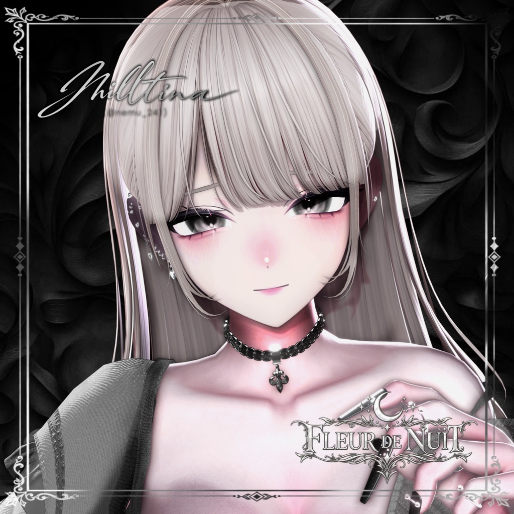 Fleur de Nuit choker