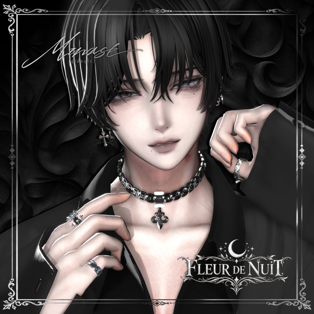 Fleur de Nuit choker