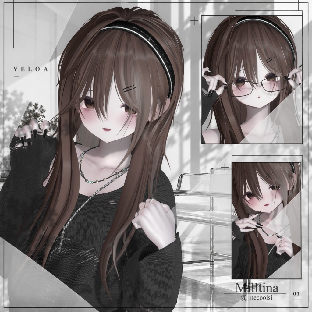 Aveline Hair【11 Avatars】20%OFF