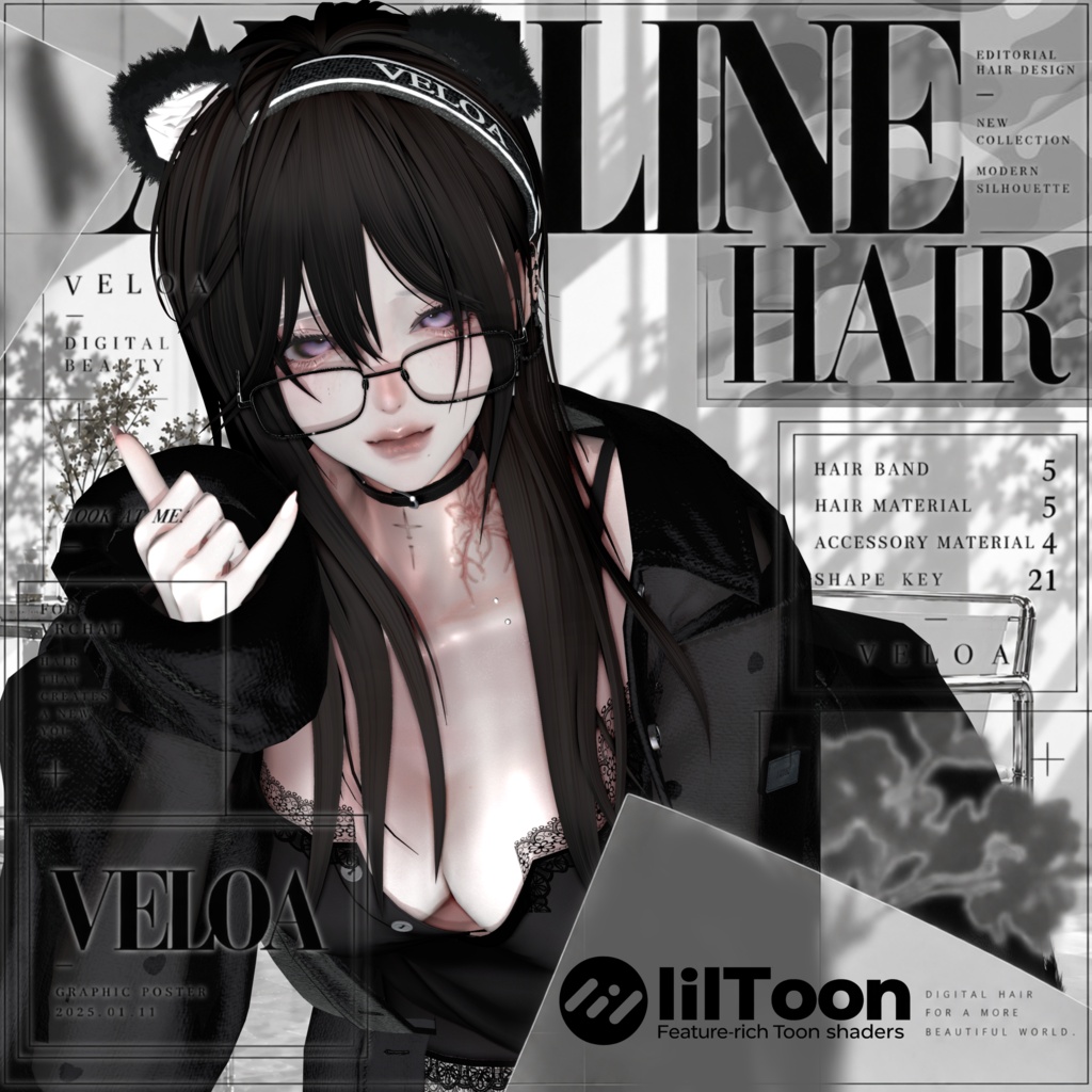 Aveline Hair【11 Avatars】20%OFF
