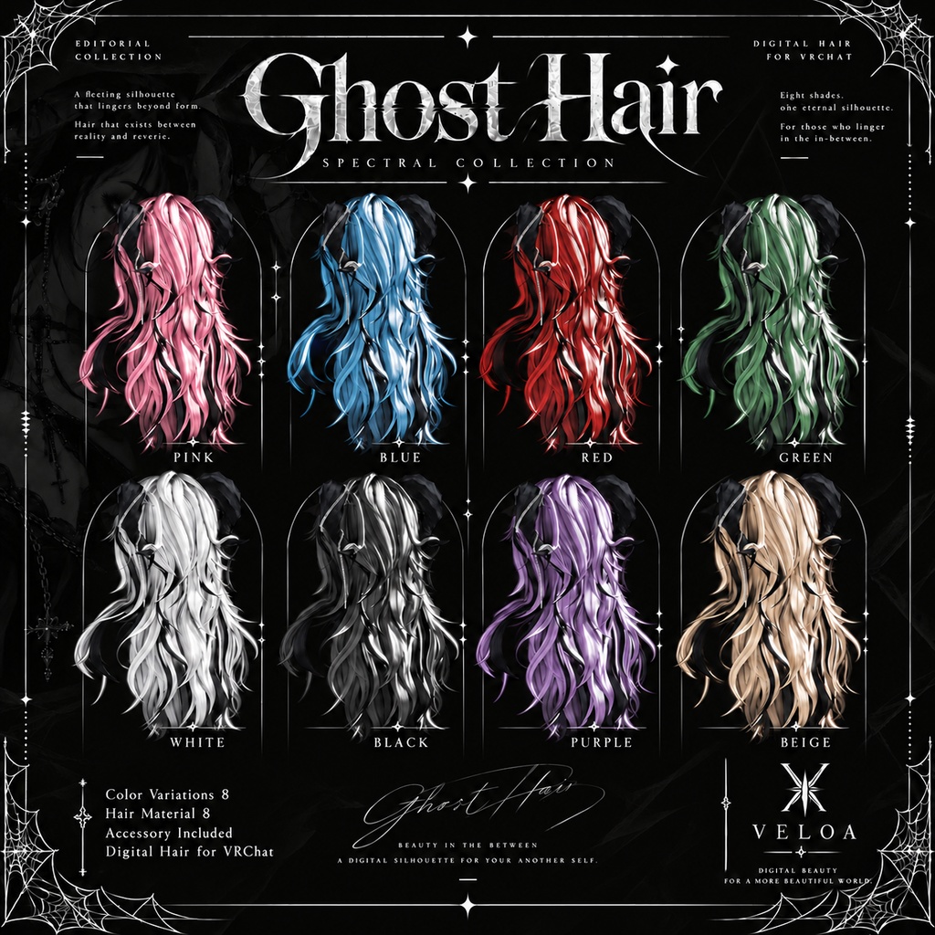 Ghost Hair【+DEVIL(Free)】9Avatars