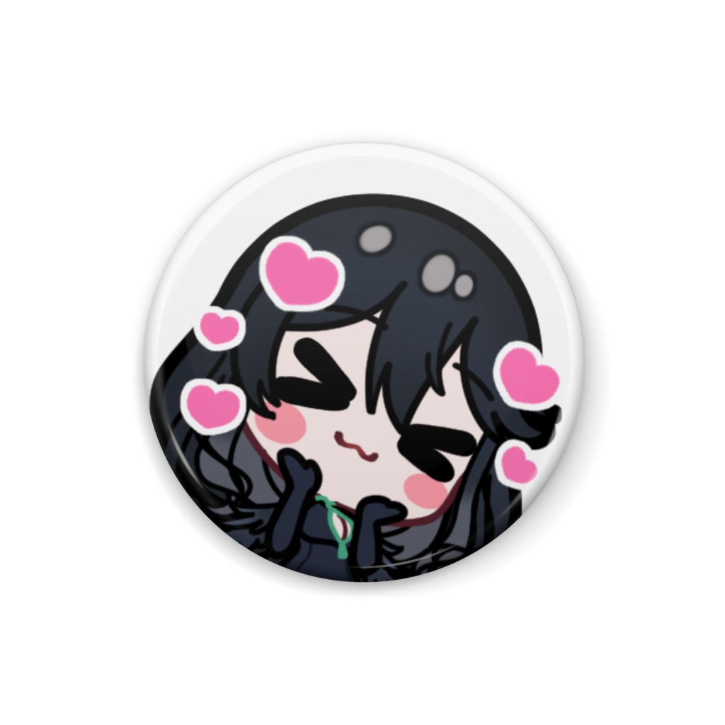 天羽八重 1st Anniversary 缶バッジ(うれしい)