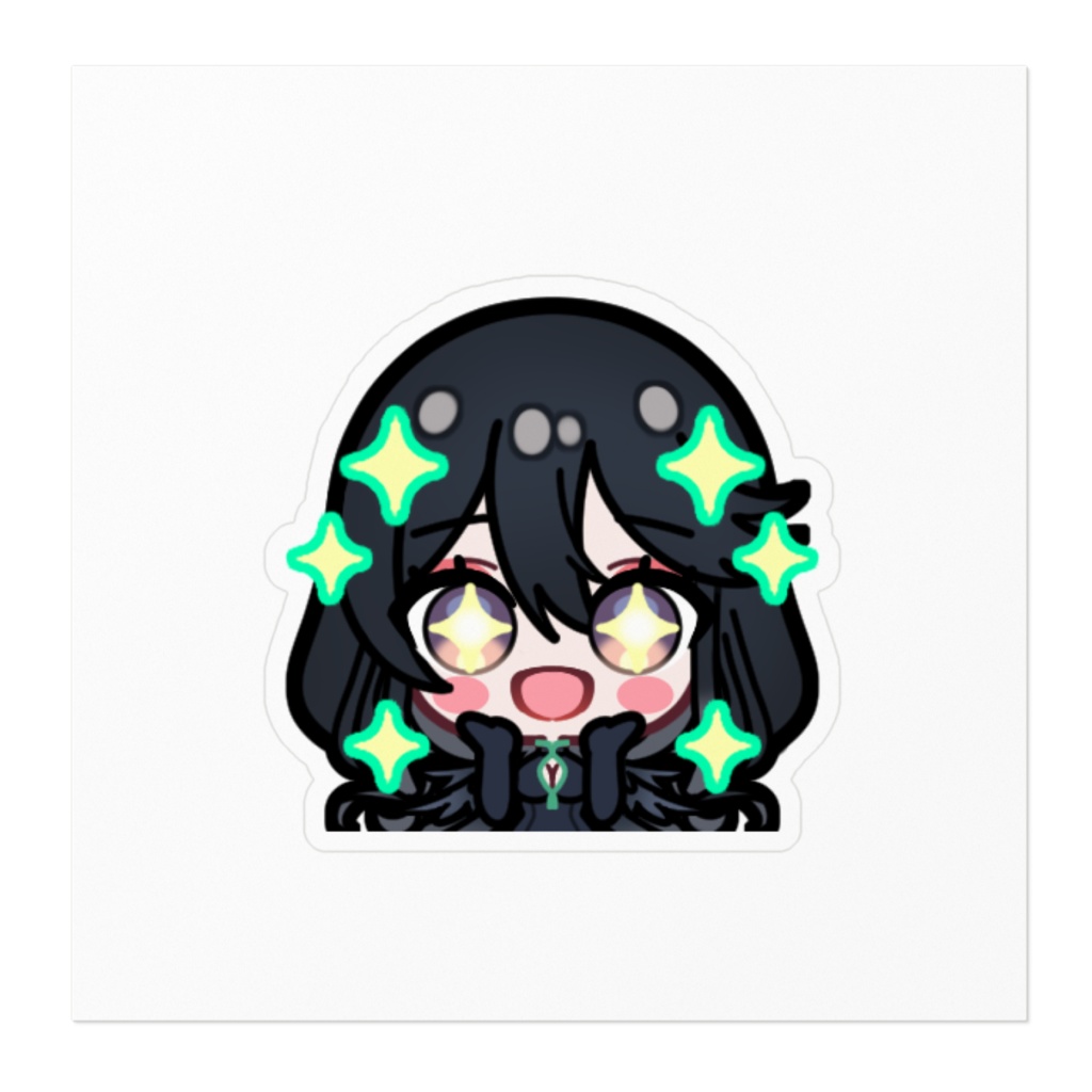 天羽八重 1st Anniversary ステッカー(キラキラ)